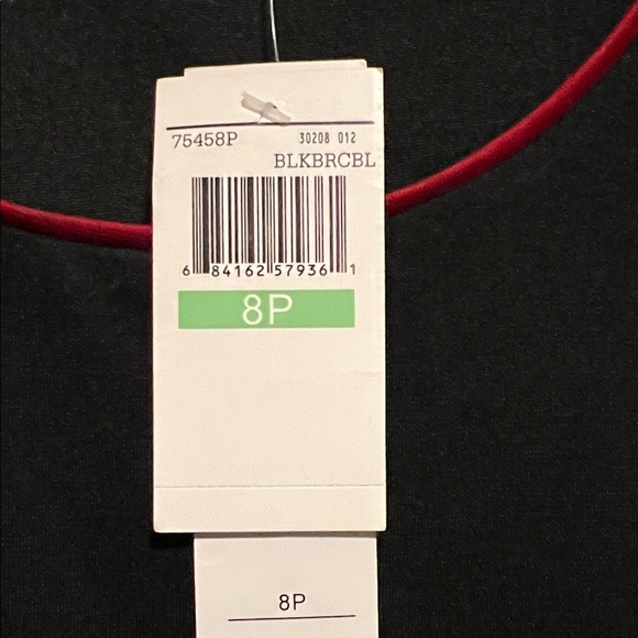 Spense Black and Red Mini Dress - Picture 3 of 8